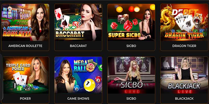 Casino DEBET: Những Lợi Thế Khi Gia Nhập Cộng Đồng Chơi Game. 2 Các dịch vụ và sản phẩm của Casino DEBET.