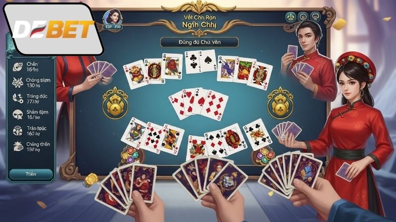 Hướng dẫn chơi đánh bài đổi thưởng Debet