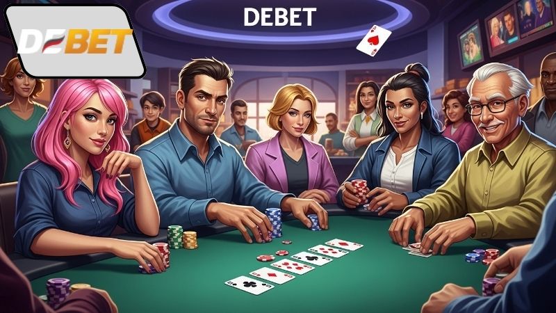 Cách chơi Poker trên Debet từ A-Z